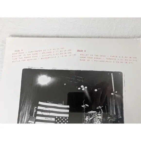 Rage Against The Machine Live On Tour 1993 RSD Vinyl